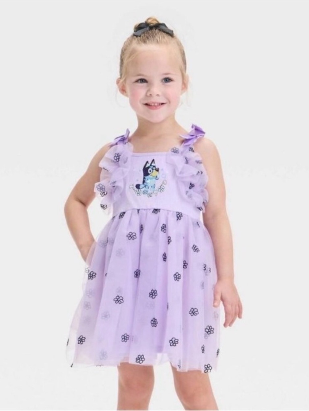 Bluey Toddler Girls 2T Purple‎ Tulle Tutu Dress Birthday Party Cute NWT